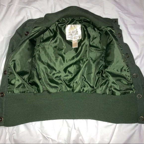 Wet Seal Green Jacket - Picture 4 of 10